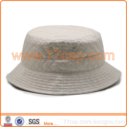 Superior Quality Cheap Blank Custom Made Reversible Quilting Fabric Bucket Hats